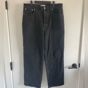 Madewell Perfect Vintage Black Jeans Size 32